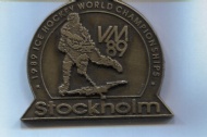Sportboken - World Hockey Championship Ishockey-VM Stockholm 1989